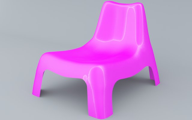 Ikea pink plastic hot sale chair