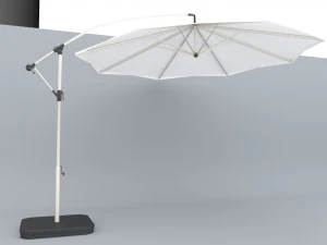 karlslo ikea payung luar ruangan low poly vr ar low-poly Model 3D