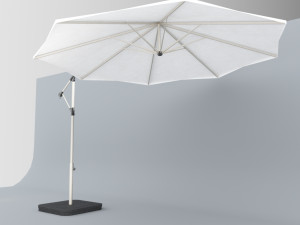 karlslo ikea outdoor umbrella low poly vr ar low-poly Modèle 3D