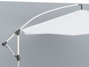 karlslo ikea outdoor umbrella low poly vr ar low-poly Modèle 3D