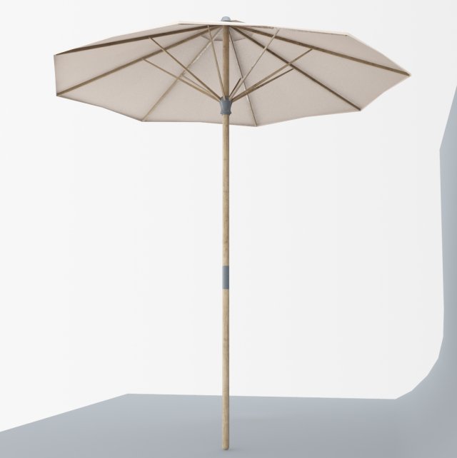 langholmen ikea outdoor umbrella low poly vr ar vr ar low-poly low-poly Modelo 3D .c4d .max .obj .3ds .fbx .stl .blend