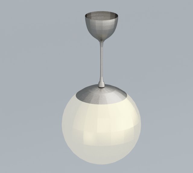 ceiling lamp low poly low-poly Modèle 3D .c4d .max .obj .3ds .fbx .stl .blend 