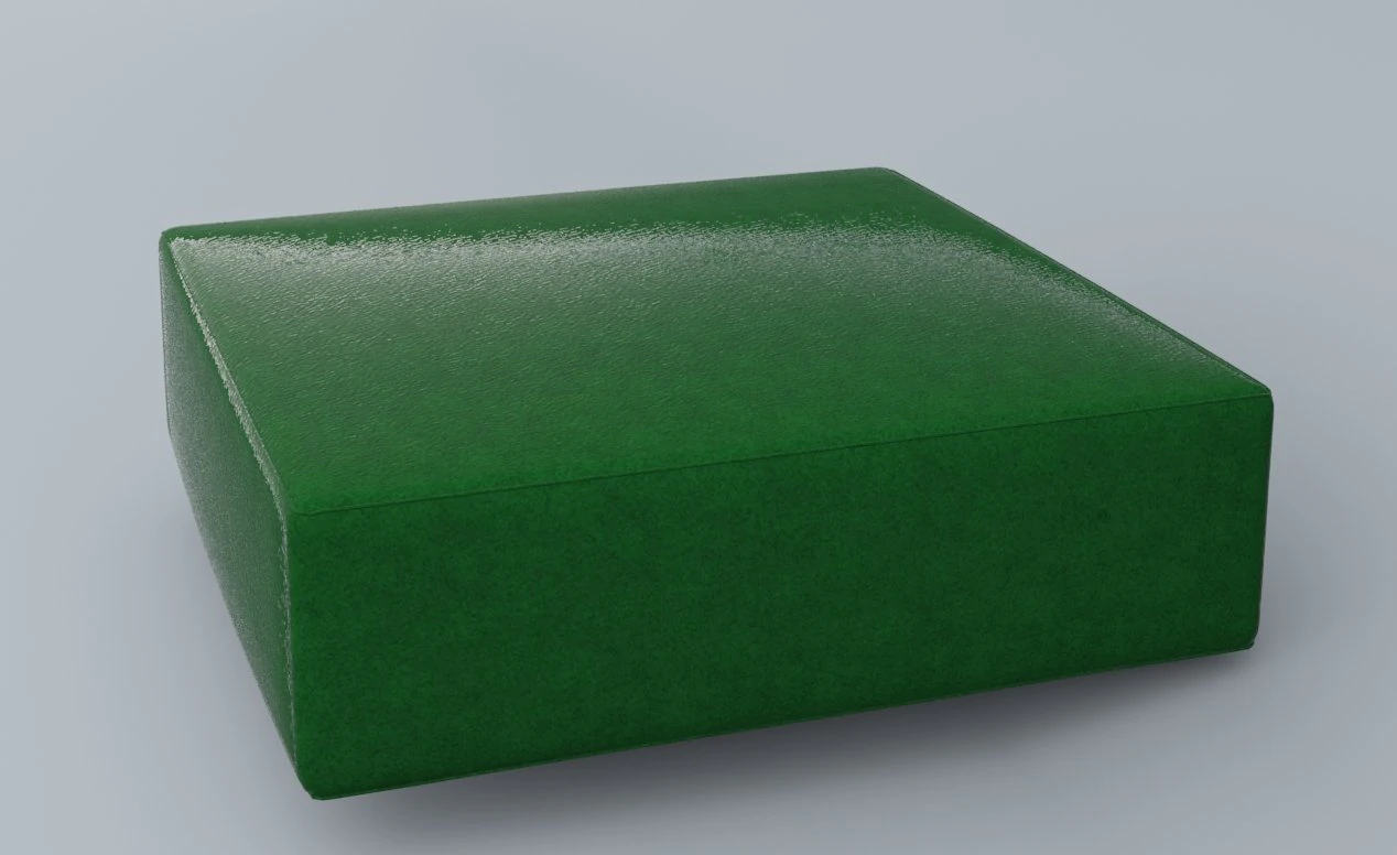 가죽 퍼프 로우 폴리 3D 모델 .c4d .max .obj .3ds .fbx .stl .blend 