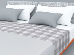 vintage bed low-poly 3D Model