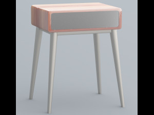 stool table 3dsmax low poly low-poly Modello 3D