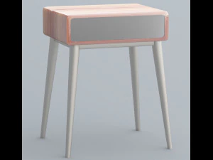 stool table 3dsmax low poly low-poly 3D Model