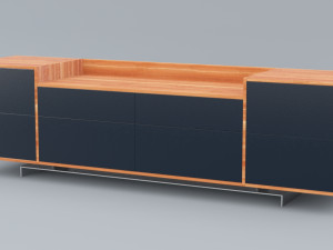 seibo table lowpoly low-poly Modèle 3D