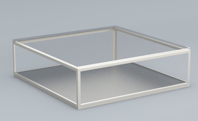 block glass coffee table low-poly 3D मॉडल .c4d .max .obj .3ds .fbx .stl .blend 