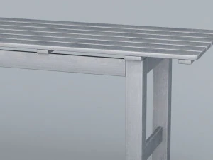 stell bench angso ikea low poly low-poly 3D Model