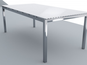 stell table outdoor angso ikea low poly vr low-poly 3D Model