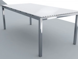 stell table outdoor angso ikea low poly vr low-poly 3D Model