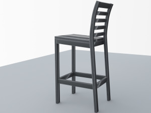pvc tall chair outdoor low poly low-poly 3D Модель
