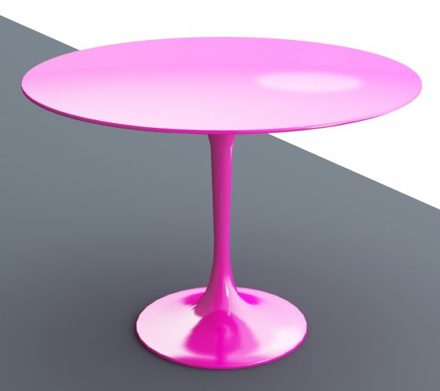 docksta table ikea low-poly 3D Model .c4d .max .obj .3ds .fbx .stl .blend 