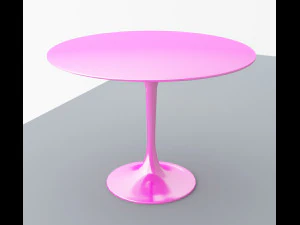 docksta table ikea low-poly 3D Model