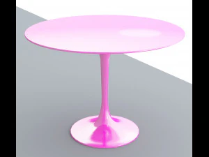 docksta table ikea low-poly 3D Model