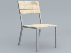 falster chair low poly vr low-poly 3D 모델