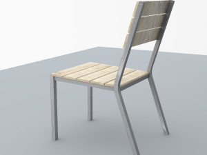 falster chair low poly vr low-poly 3D 모델