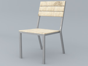 falster chair low poly vr low-poly 3D 모델