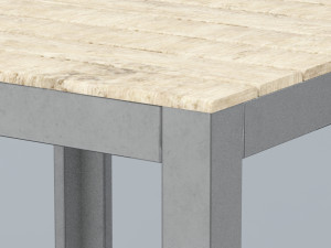 falster table ikea low poly vr low-poly Modèle 3D