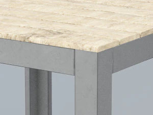 falster table ikea low poly vr low-poly 3D Model