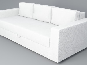 sofa-bed ikea friheten low-poly 3D Модель