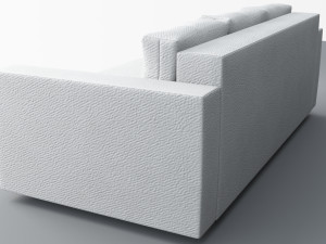 sofa-bed ikea friheten low-poly 3D Модель