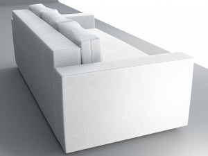sofa-bed ikea friheten low-poly 3D Модель