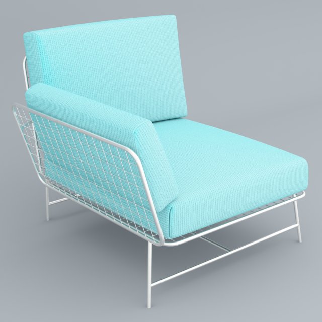 chair ikea low-poly 3D 모델 .c4d .max .obj .3ds .fbx .stl .blend 