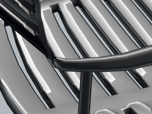 mall chair 10 colors low poly low-poly Modello 3D