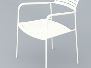 mall chair 10 colors low poly low-poly Modello 3D