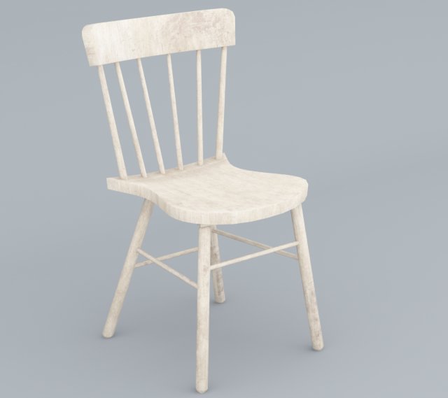 wooden chair low poly low-poly 3D मॉडल .c4d .max .obj .3ds .fbx .stl .blend 