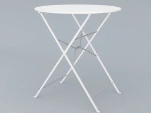IKEA 屋外用金属テーブル ローポリ ローポリ 3Dモデル