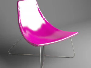 ikea radkiven chair low-poly 3D Model