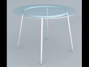 free table free low-poly 3D 모델