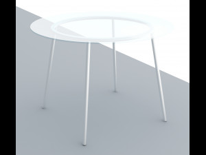 free table free low-poly 3D 모델