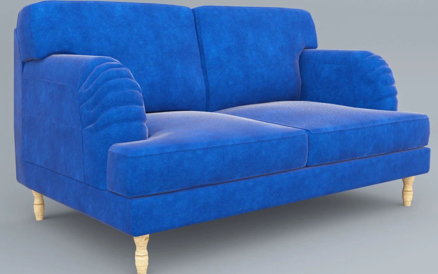 socksund sofa ikea low-poly 3D Model .c4d .max .obj .3ds .fbx .stl .blend 