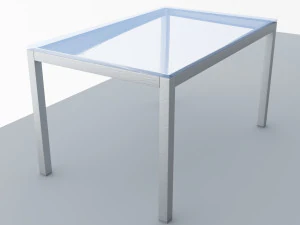 テーブル トルビー IKEA ローポリ 3Dモデル