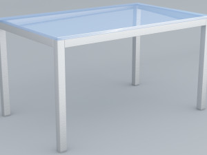 table torsby ikea low-poly 3D-Modell