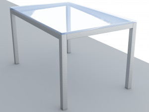 table torsby ikea low-poly 3D-Modell