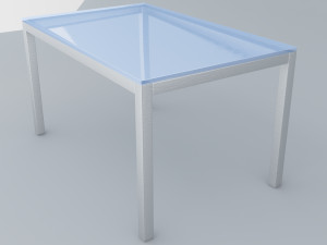 table torsby ikea low-poly 3D-Modell