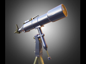 telescope 3D 모델