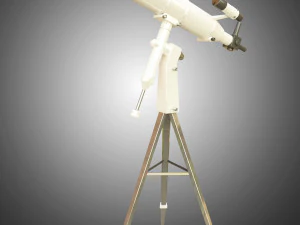 telescopio Modello 3D
