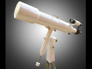 telescope 3D 모델