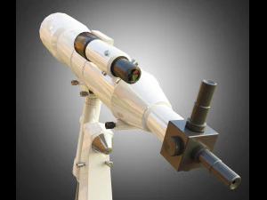 telescopio Modello 3D