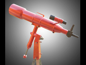 telescope 3D 모델