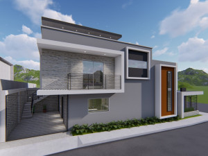minimalist house only sketchup 2017 3D Модель