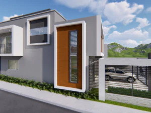 minimalist house only sketchup 2017 3D Model