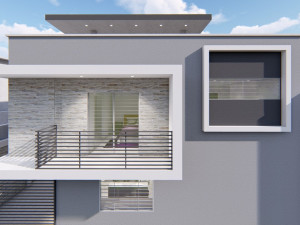 minimalist house only sketchup 2017 3D Модель