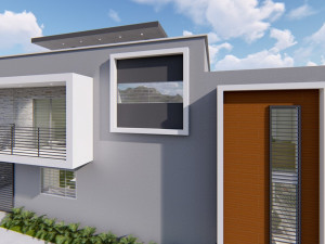 minimalist house only sketchup 2017 3D Модель