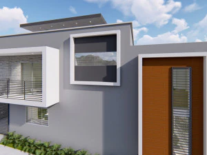 minimalist house only sketchup 2017 3D Model